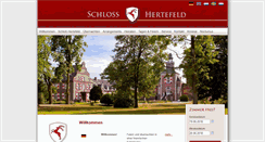 Desktop Screenshot of hertefeld.com