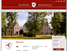 Tablet Screenshot of hertefeld.com